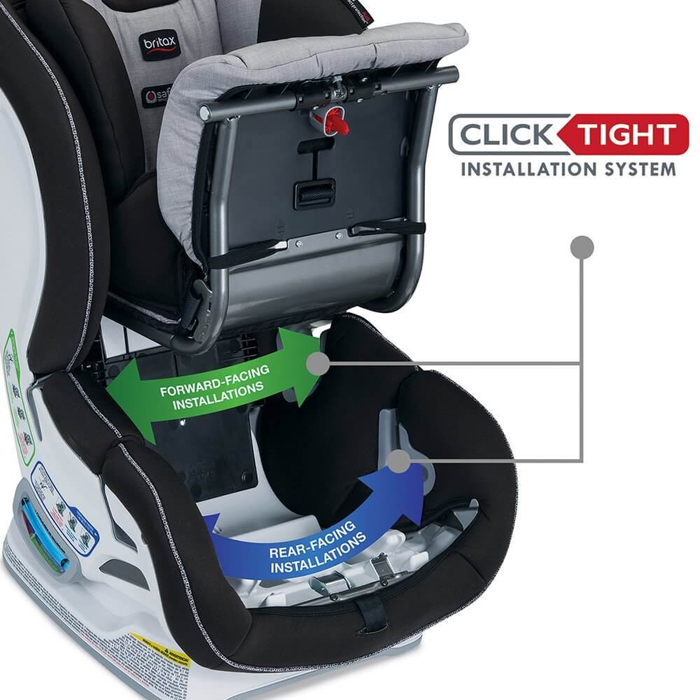 Enjoy Unparalleled Protection with the Britax Marathon ClickTight Convertible Car Seat